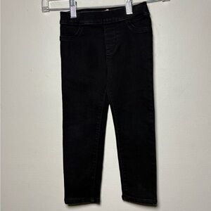Levi’s Girls Black Pull On Jegging Size 4T